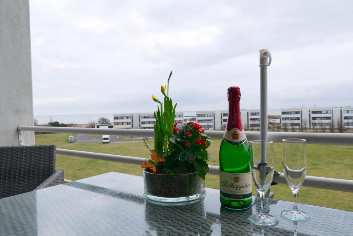 Inselblume 80 - Gemuetliche Ferienwohnung, Blick Auf Die Fehmarnsundbruecke Burgtiefe auf Fehmarn Exteriör bild